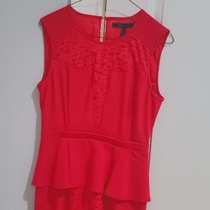 Classic Red sleevless dress